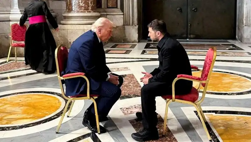 Zelenski, Trump ile En İyi Görüşmeyi Vatikan'da Yaptı: Ayrıntılar Burada!