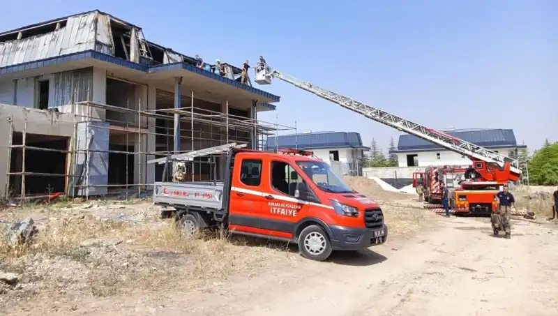 Ankara Gölbaşı'nda Villaları Korkutan Yangın: İlk Belirlemelere Göre Nedenleri Ne?