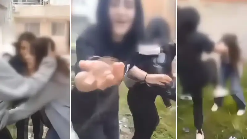 İstanbul'da Akran Zorbalığı: Saçını Koparan Genç Kız, Kameraya Güldü