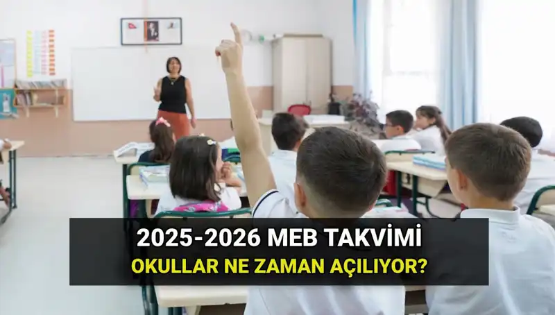 2025-26 Eğitim Döneminin Başlangıcı ve Ara Tatil Tarihleri Açıklandı!
