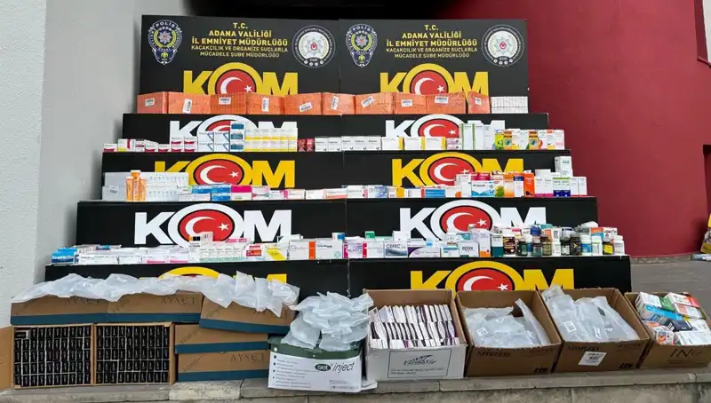 Adana’da Yasa Dışı İlaç Operasyonu: Şok Edici Detaylar Ortaya Çıktı