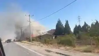 Bursa'daki Fabrika Yangını, Çalışanlar Arasında Büyük Panik Yaratıldı