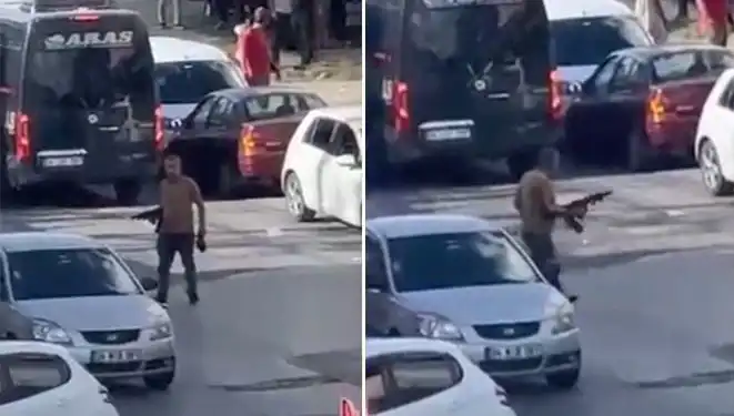 Başakşehir’de Korkutucu Olay: Pompalı Tüfekle Sokağa Çıkıp Yolu Kapattı