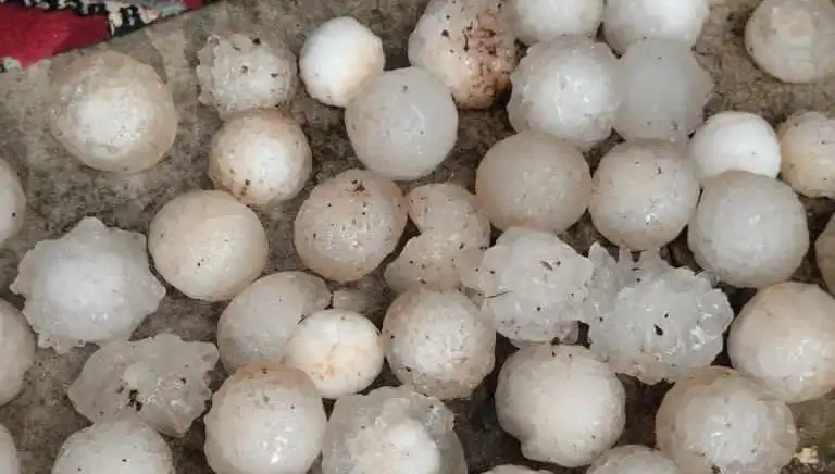 Şanlıurfa’da Süpriz Hava Olayı: Kar Topu Büyüklüğünde Dolu Yağdı