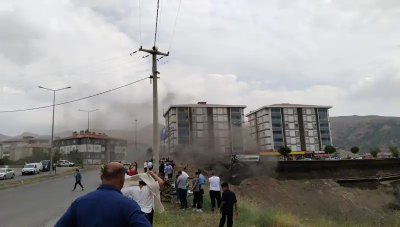 Bitlis’te Doğalgaz Hattında Patlama: Büyük Tehlike ve Sonrası