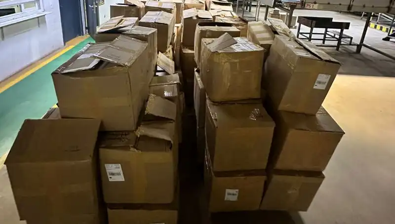 Kargo Şirketinin Deposunda Büyük Kaçak Tütün Operasyonu Gerçekleşti